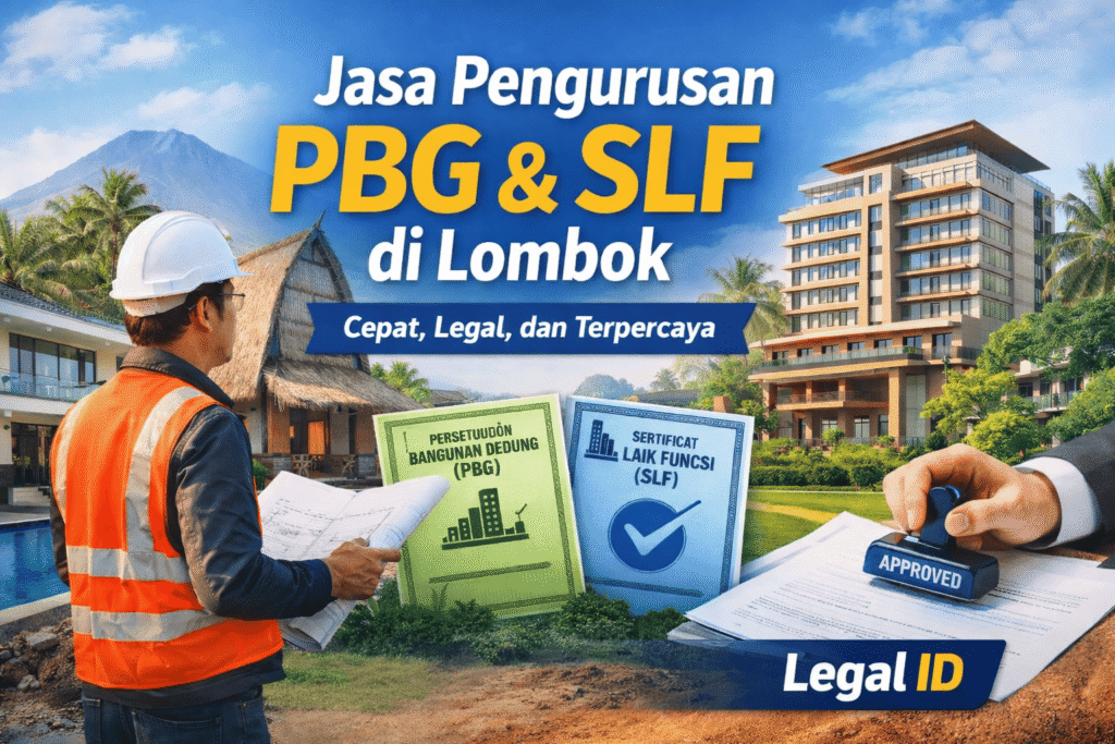 Jasa Pengurusan PBG dan SLF di Lombok
