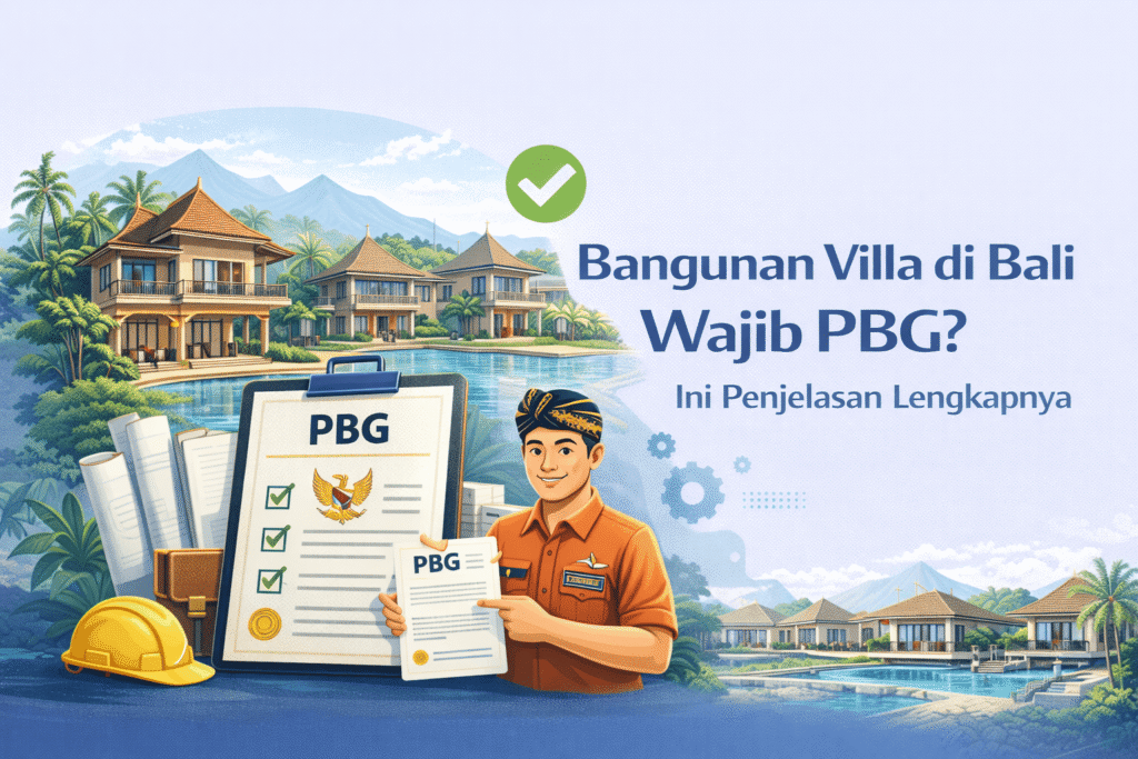 Bangunan Villa di Bali Wajib PBG