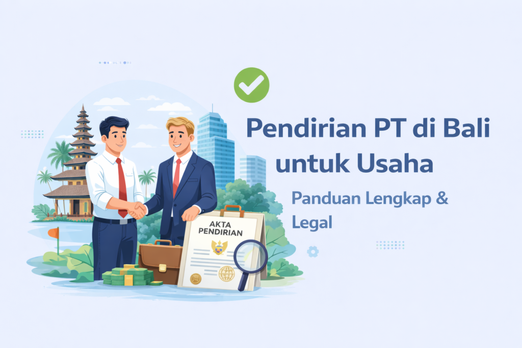 Pendirian PT di Bali