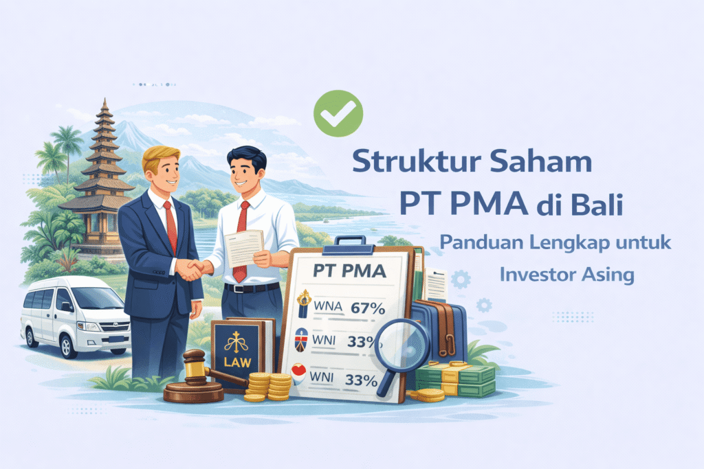 Struktur Saham PT PMA di Bali