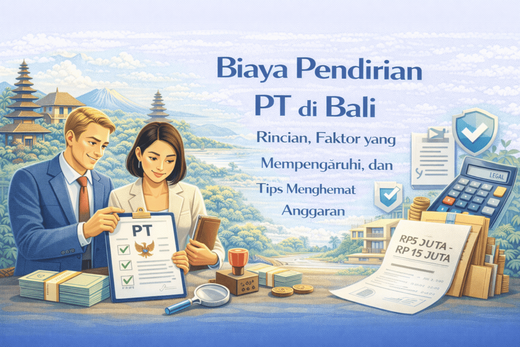 Biaya Pendirian PT di Bali