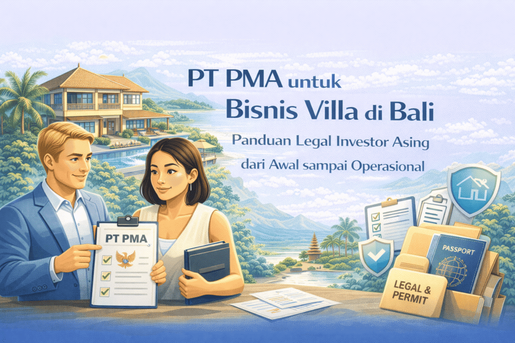 PT PMA untuk Bisnis Villa di Bali
