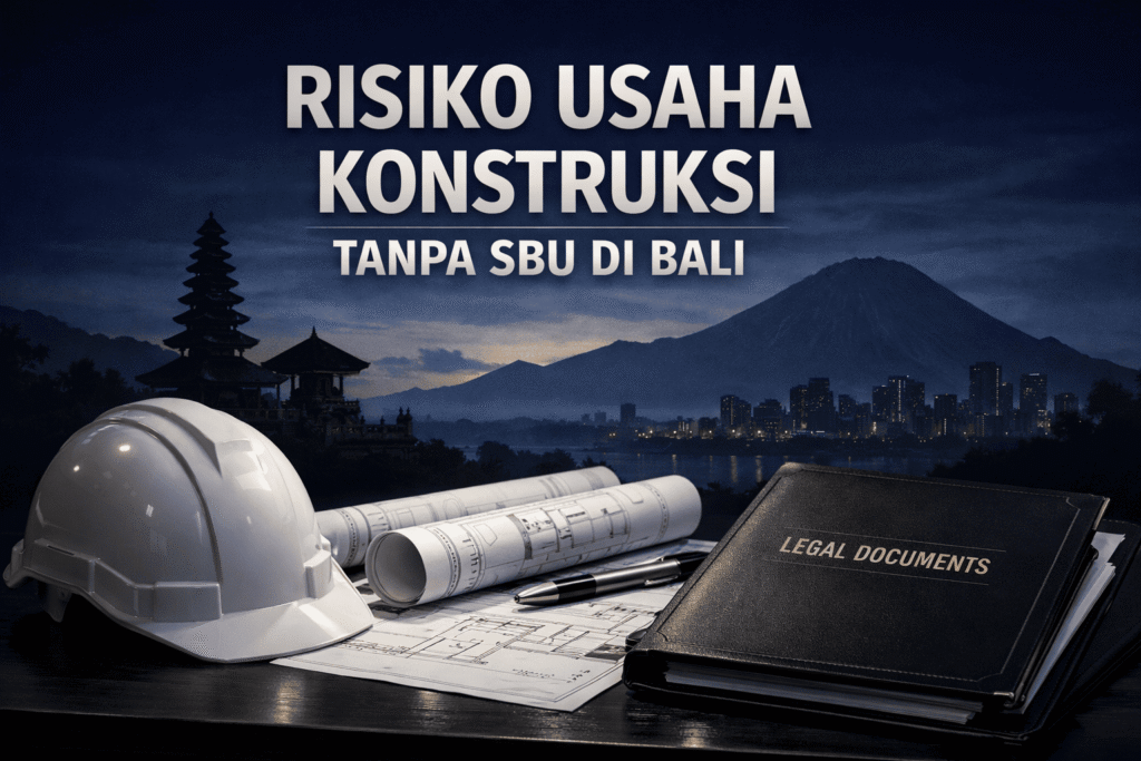 Risiko Usaha Konstruksi Tanpa SBU di Bali