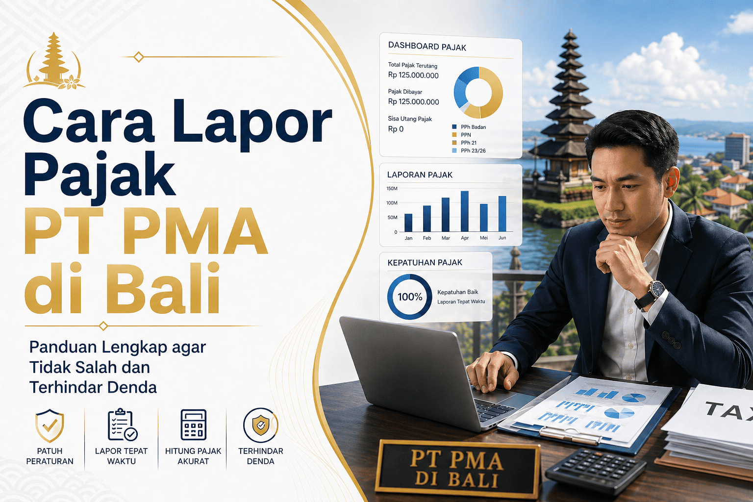 Cara Lapor Pajak PT PMA di Bali Panduan Lengkap agar Tidak Salah dan Terhindar Denda