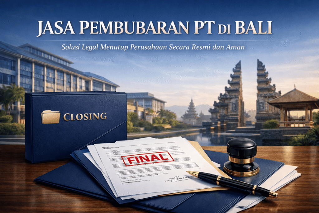 Jasa Pembubaran PT di Bali