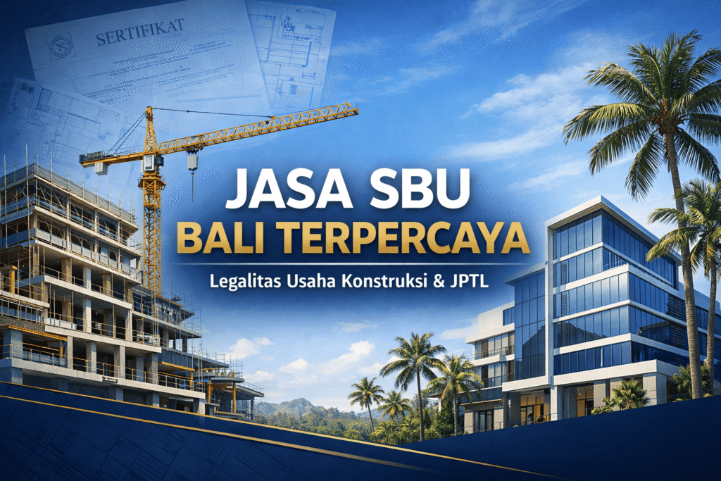 Jasa SBU Bali Terpercaya Solusi Legalitas Usaha Konstruksi dan Jasa Penunjang