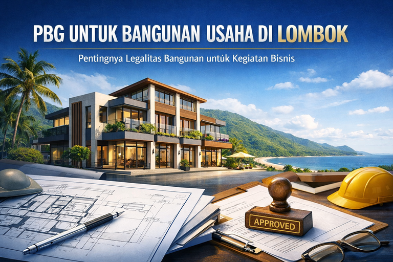 PBG untuk Bangunan Usaha di Lombok