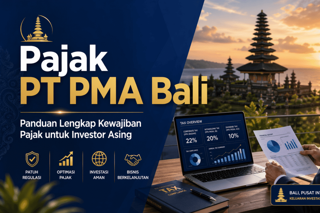 Pajak PT PMA Bali Panduan Lengkap Kewajiban Pajak untuk Investor Asing