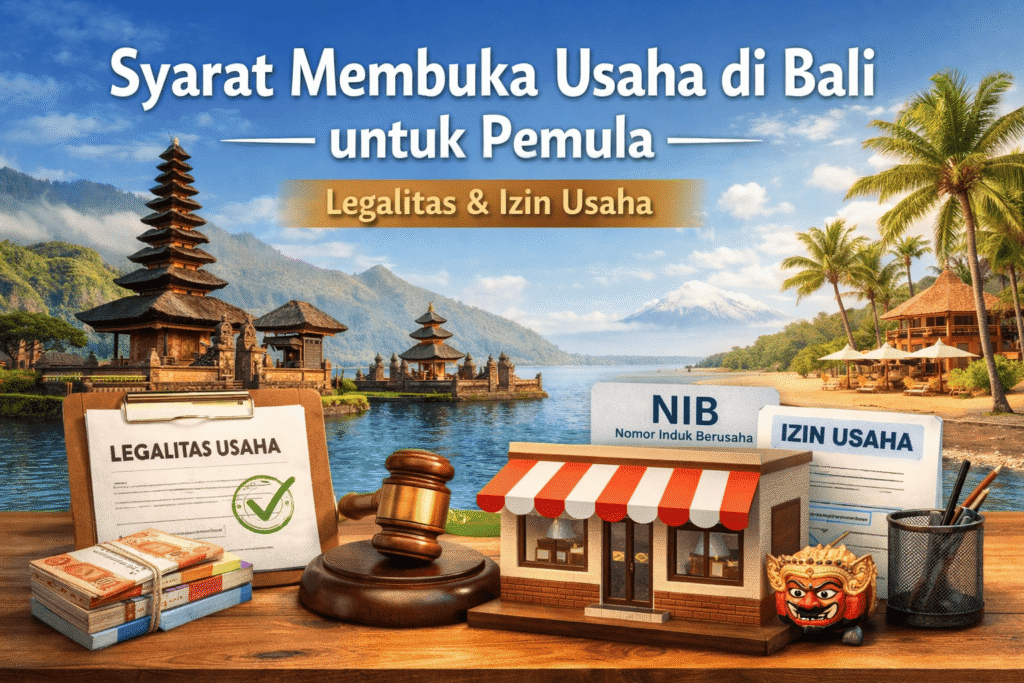 Syarat Membuka Usaha di Bali untuk Pemula: Panduan Legalitas, Izin, dan Langkah Awal
