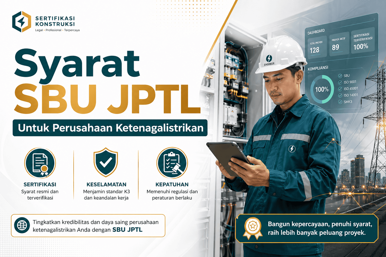 Syarat SBU JPTL untuk Perusahaan Ketenagalistrikan Panduan Lengkap dan Terbaru