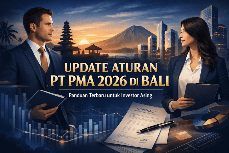 Update Aturan PT PMA 2026 di Bali