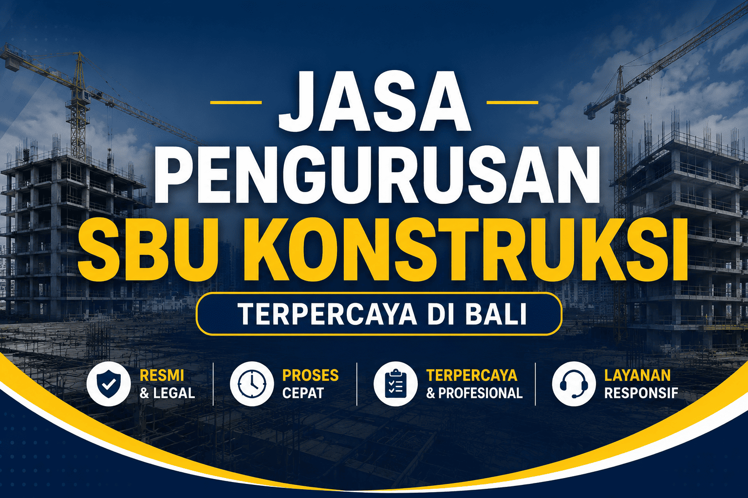 Jasa Pengurusan SBU Konstruksi Terpercaya di Bali