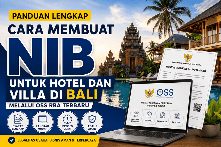 Cara Membuat NIB untuk Hotel dan Villa di Bali Panduan Lengkap OSS RBA Terbaru