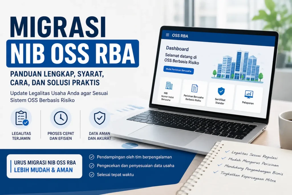 Migrasi NIB OSS RBA Panduan Lengkap, Syarat, Cara, dan Solusi Praktis Bersama Jasa Legal ID
