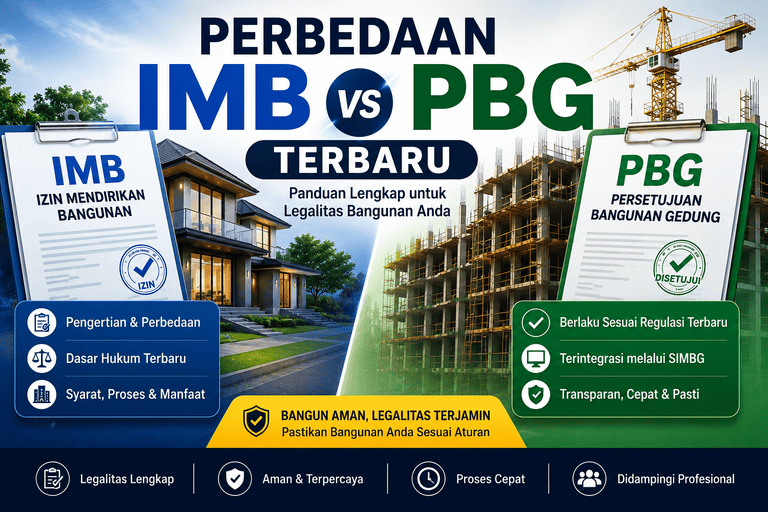 Perbedaan IMB dan PBG Terbaru Panduan Lengkap untuk Pemilik Bangunan-Jasa Legal ID