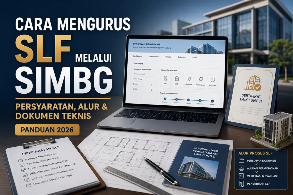 Cara Mengurus SLF melalui SIMBG Persyaratan, Alur & Dokumen Teknis