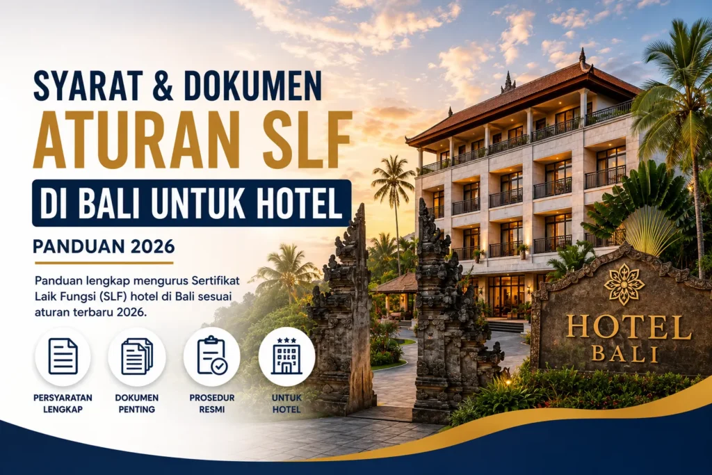 Syarat dan Dokumen Aturan SLF di Bali untuk Hotel Panduan 2026