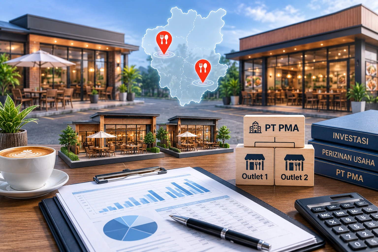 Dua Outlet Restoran PT PMA dalam Satu Kabupaten Cara Membaca Nilai Investasi