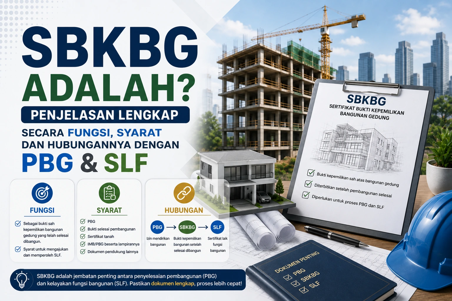 SBKBG Adalah Penjelasan Lengkap Secara Fungsi, Syarat dan Hubungannya dengan PBG & SLF
