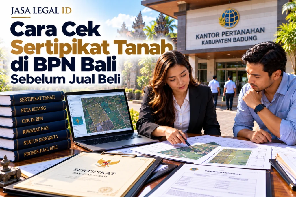Cara Cek Sertipikat Tanah di BPN Bali Sebelum Jual Beli