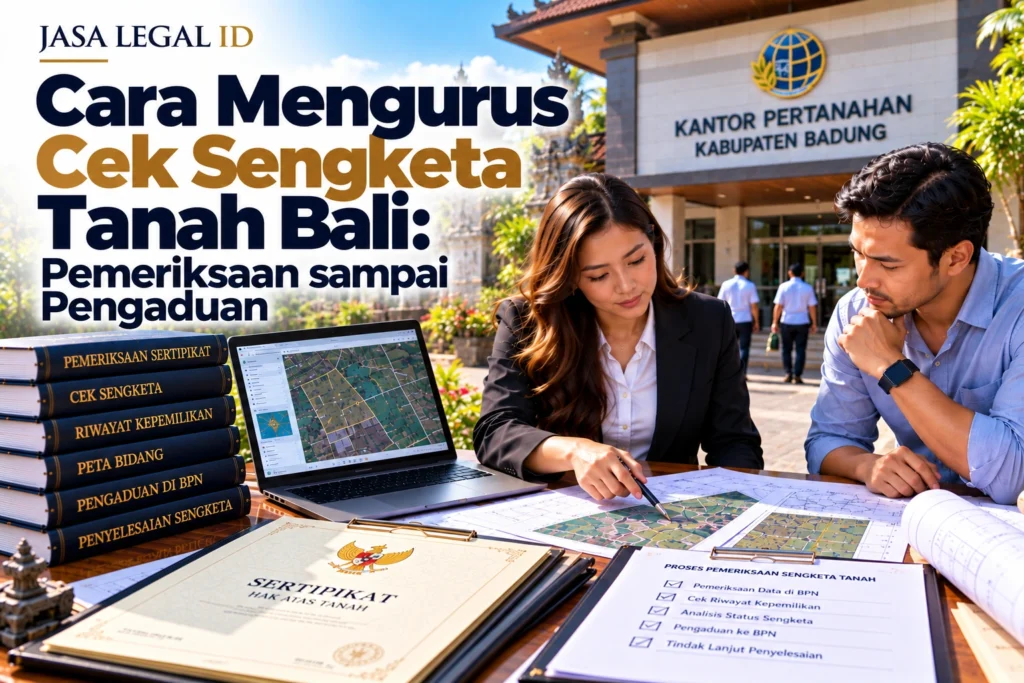 Cara Mengurus Cek Sengketa Tanah Bali