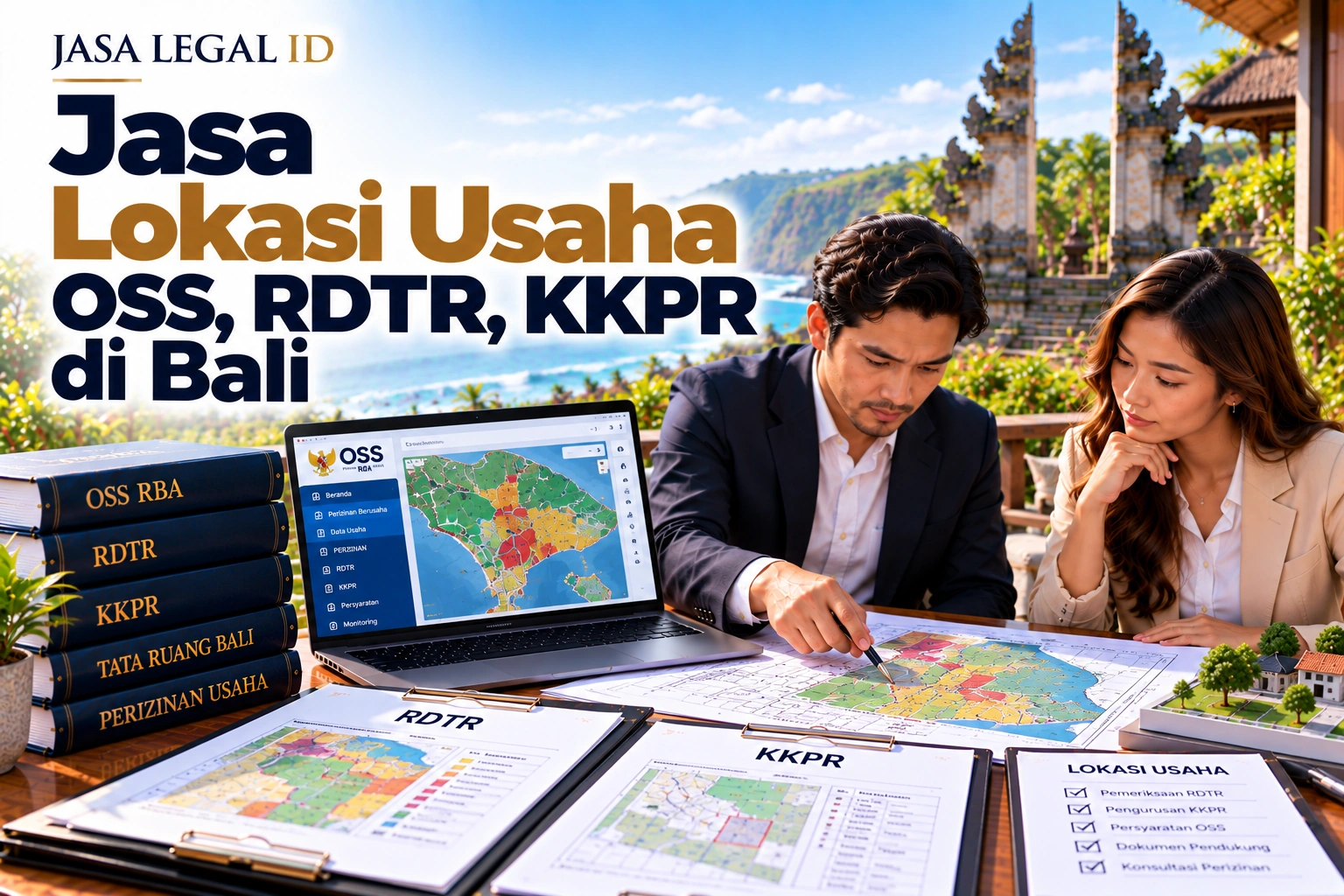 Jasa Lokasi Usaha OSS, RDTR, KKPR di Bali