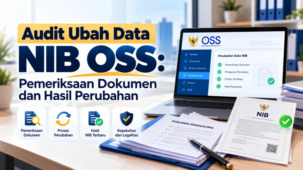 Audit Ubah Data NIB OSS: Pemeriksaan Dokumen dan Hasil Perubahan