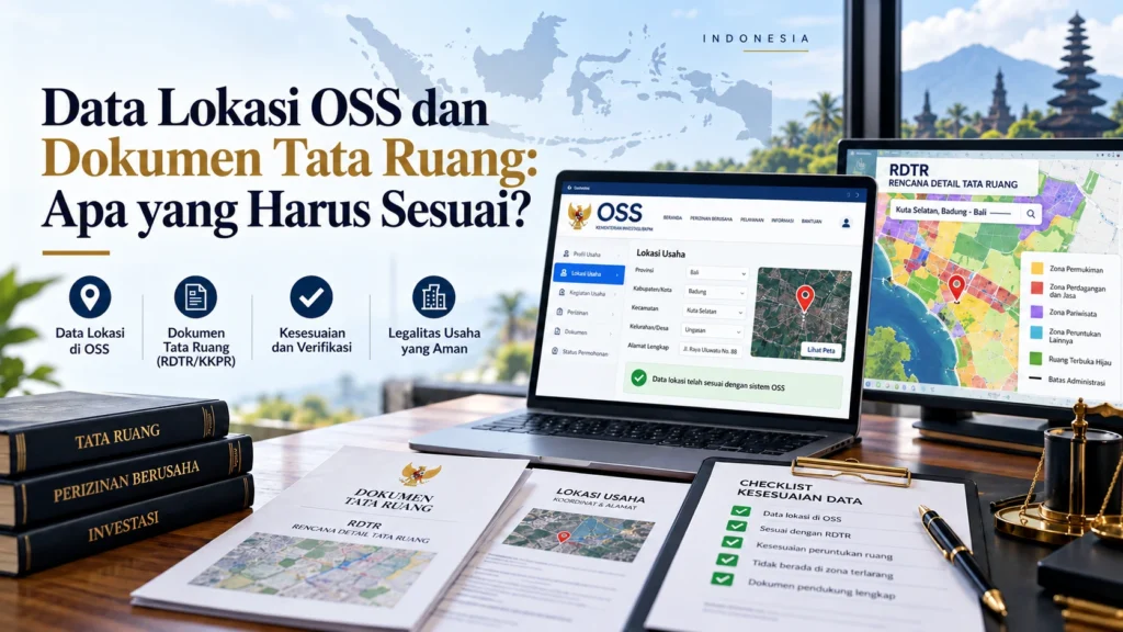 Data Lokasi OSS dan Dokumen Tata Ruang: Apa yang Harus Sesuai?