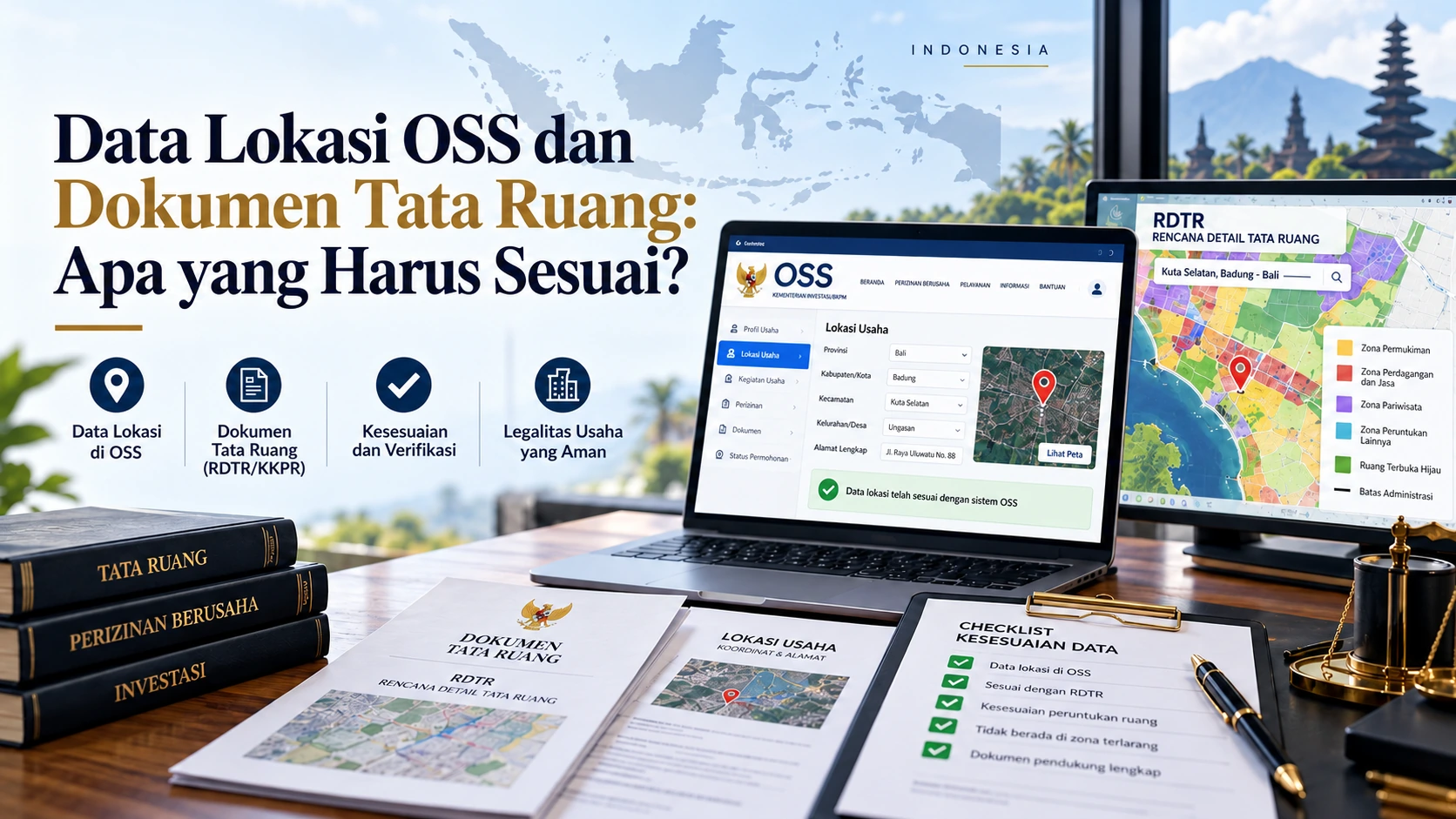 Data Lokasi OSS dan Dokumen Tata Ruang: Apa yang Harus Sesuai?