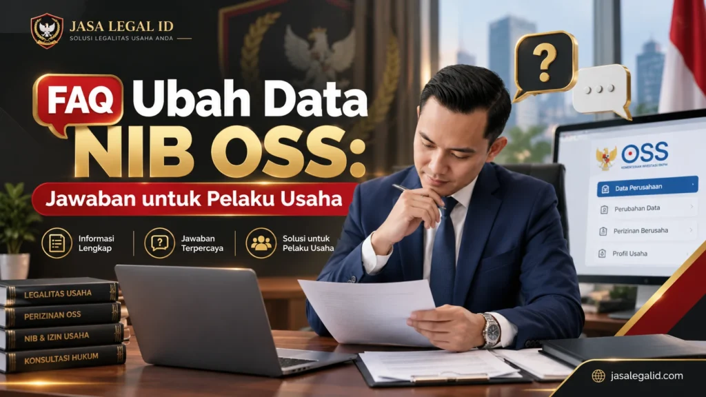 FAQ Ubah Data NIB OSS: Jawaban untuk Pelaku Usaha