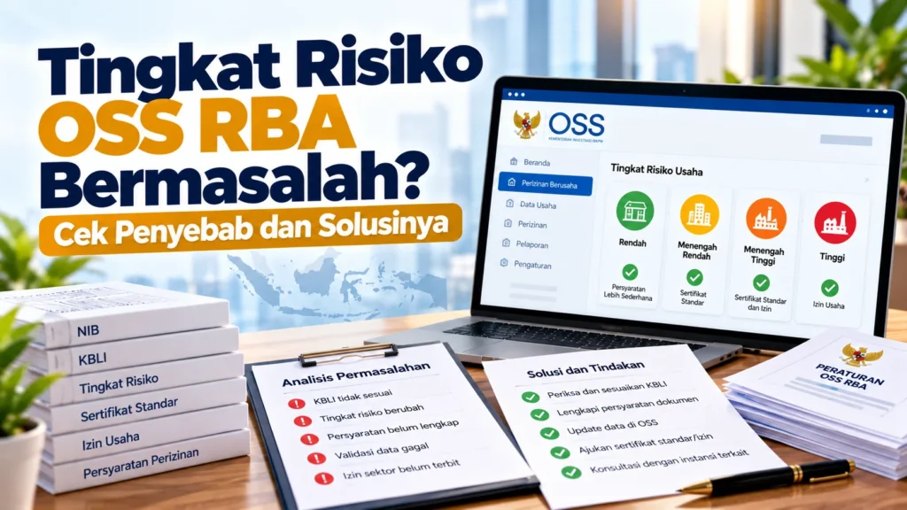 Tingkat Risiko OSS RBA Bermasalah? Cek Penyebab dan Solusinya